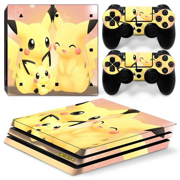 (Only Sticker) for PS4 Pro Sticker Console Body Decals for PS4 Pro