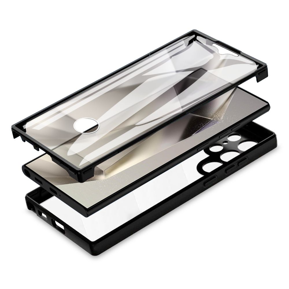 360 Full Protection Cover for Samsung Galaxy S24 Ultra Phone Case Built-in Screen protector