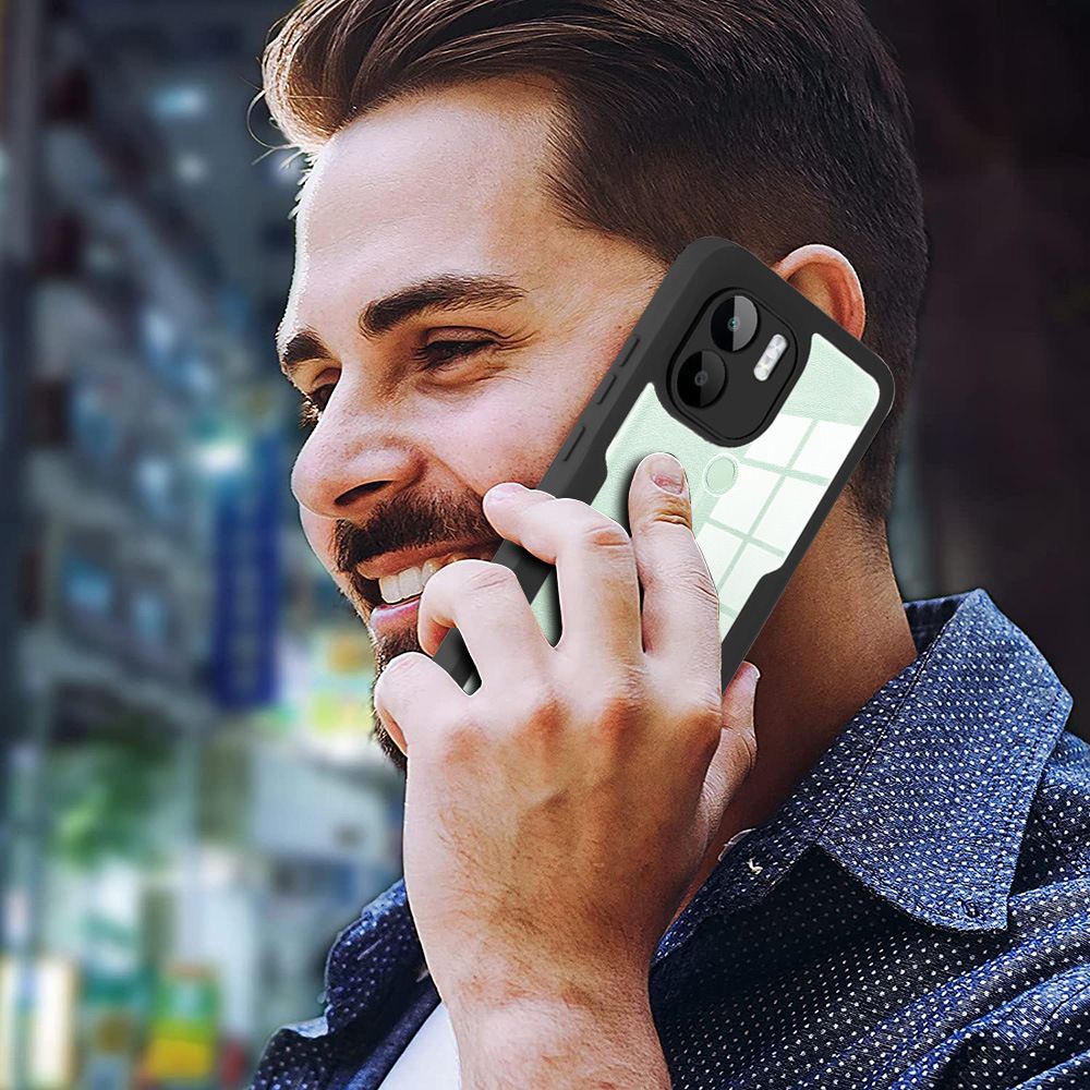 360 Full Protection Case for Xiaomi Redmi A1+ Plus / Redmi A2+ Plus Cover Built-in Screen Protector