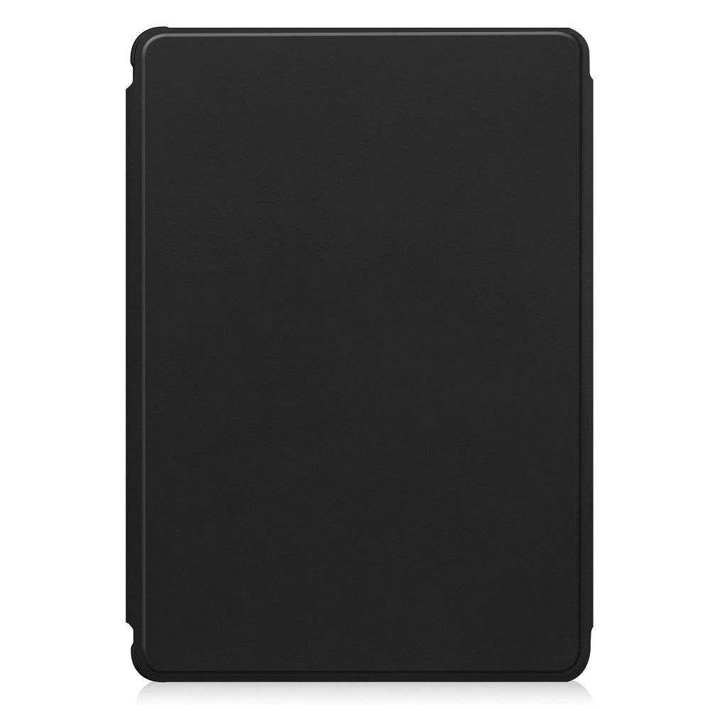 keyboard + Leather Tablet Case For Apple iPad Pro 13 (2024) , Shockproof Cover with Clear Back 360° Rotation Protective Cover