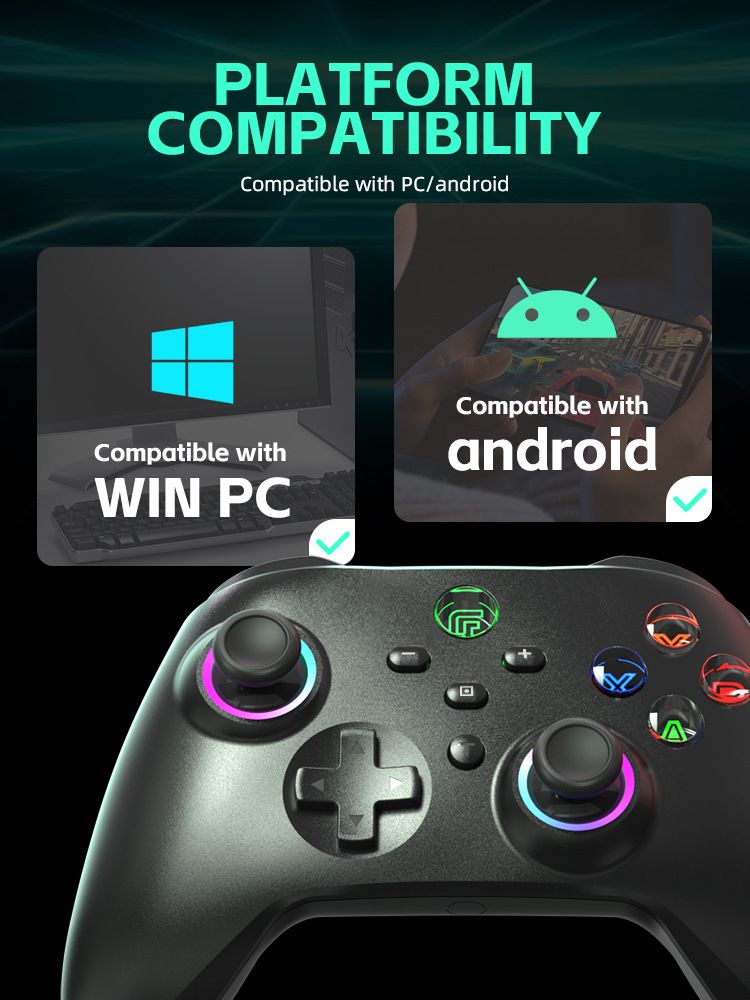 Switch Lite Handle PC Handle Android Mobile Phone Handle Wireless Bluetooth Gamepad Controller