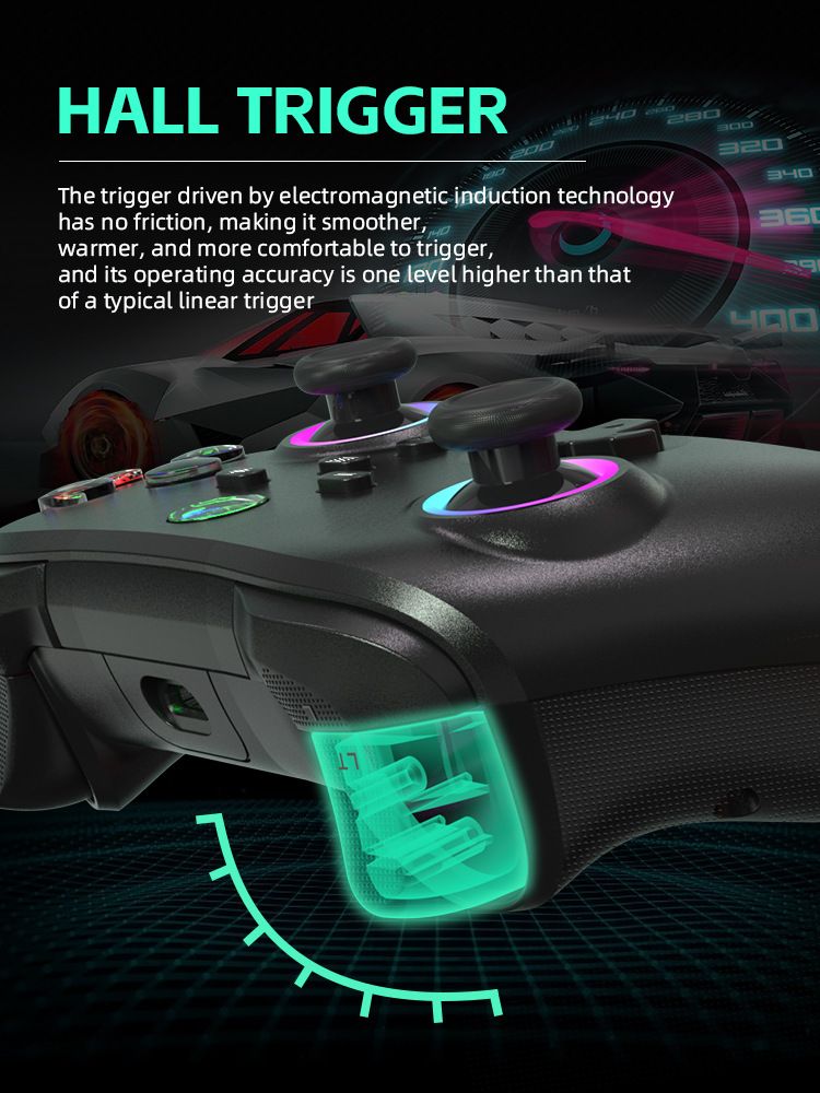 Switch Lite Handle PC Handle Android Mobile Phone Handle Wireless Bluetooth Gamepad Controller