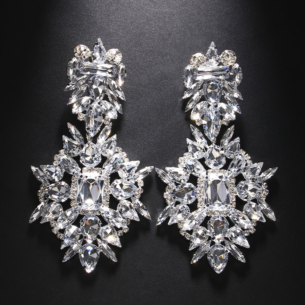 New Geometric Earrings Retro Exaggerated Earrings Senior Sense of Earrings Accessories Female Earrings