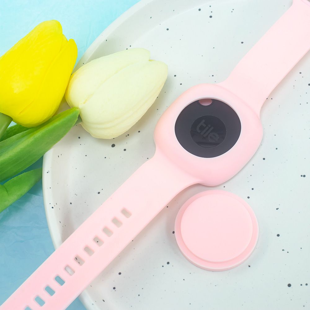 For [Tile Mate] Loss Prevention Silicone Waterproof Watch Band Kids Wristband Bracelet Locator Protective Case