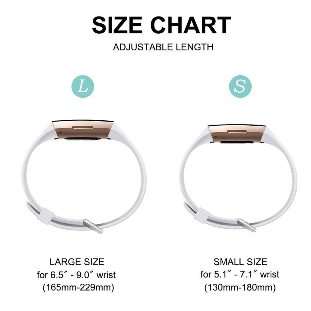 Strap for Fitbit Charge 3/Charge 4/Charge 3SE/Charge 4 SE Hole Breathable Band Charge 3 SE Sport Silicone Watch Band