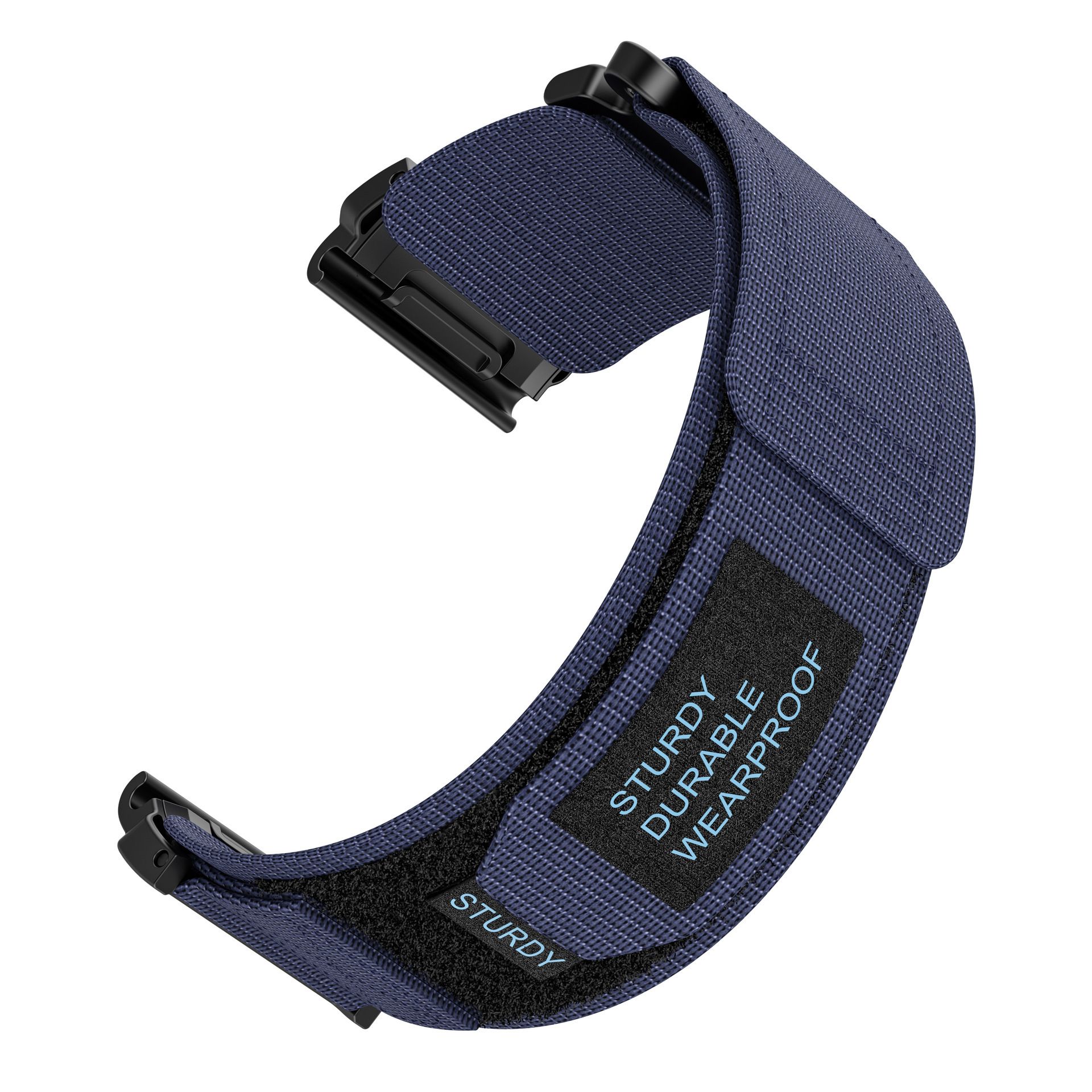 226mm 22mm Nylon Strap for Garmin Fenix 7X Pro 6X 5 Two Sections Velcro Strap Wrist Strap