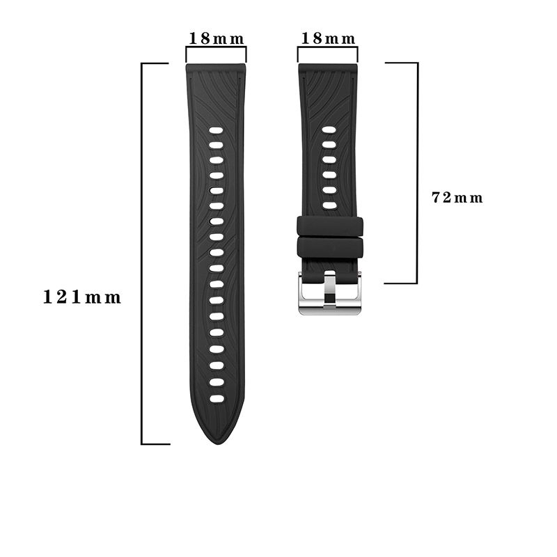 Strap Only fit for Huawei Watch GT4 41MM / Huawei Watch GT 4 41MM Texture Silicone Strap Replacement Wristband Official Same Model