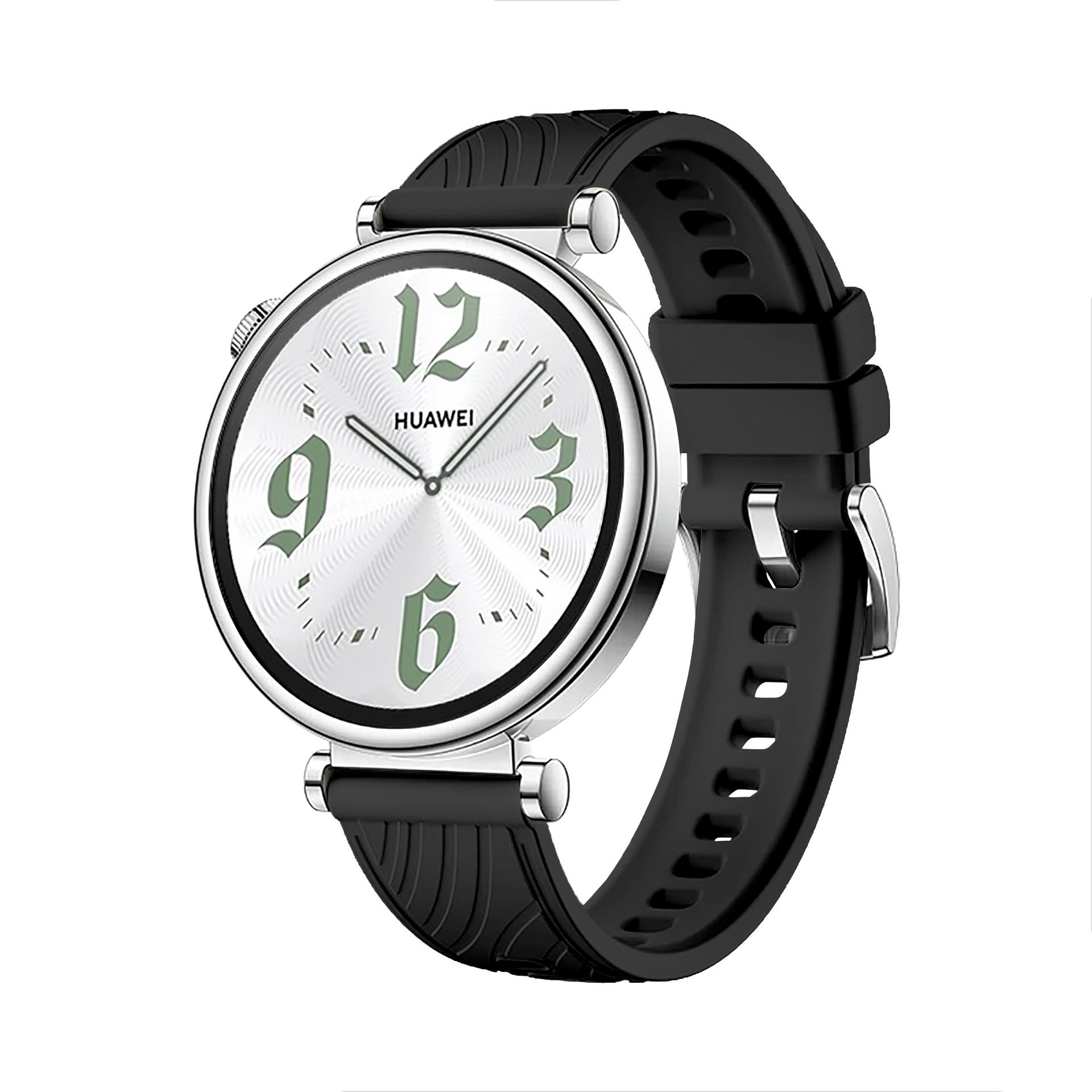 Strap Only fit for Huawei Watch GT4 41MM / Huawei Watch GT 4 41MM Texture Silicone Strap Replacement Wristband Official Same Model