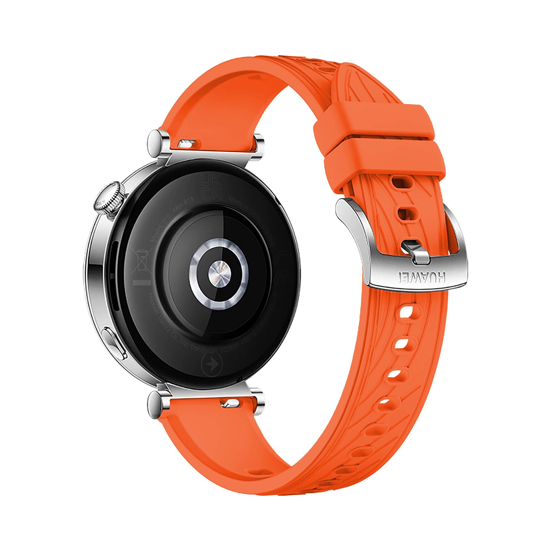 Strap Only fit for Huawei Watch GT4 41MM / Huawei Watch GT 4 41MM Texture Silicone Strap Replacement Wristband Official Same Model
