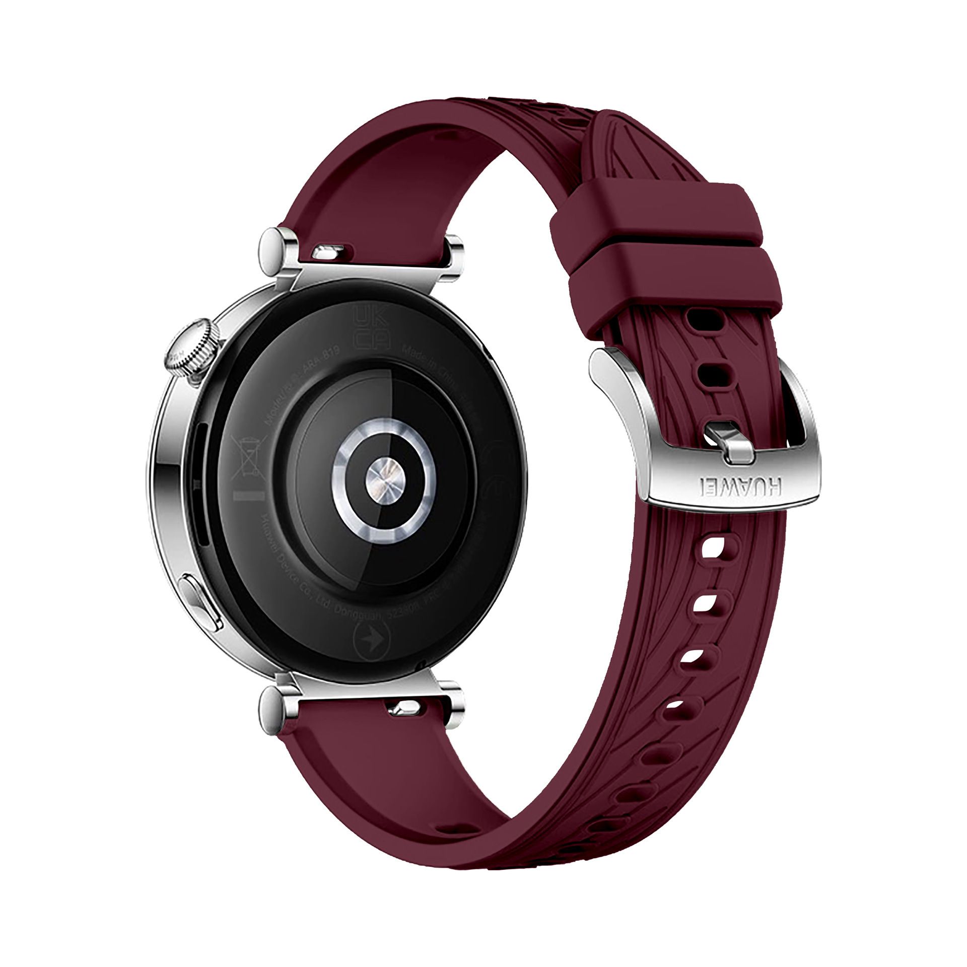 Strap Only fit for Huawei Watch GT4 41MM / Huawei Watch GT 4 41MM Texture Silicone Strap Replacement Wristband Official Same Model