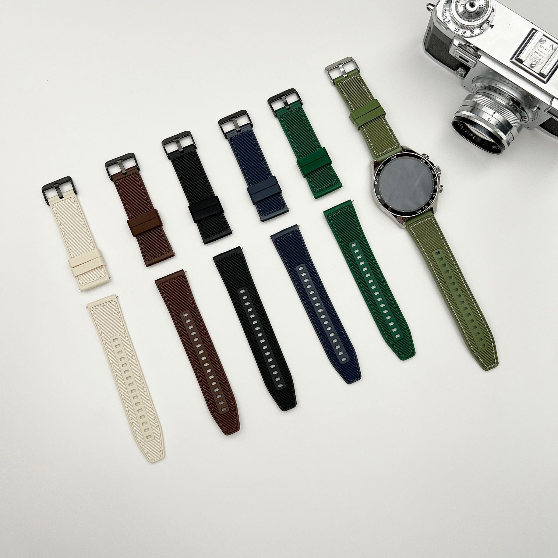 (Only Strap) for Huawei strap GT4/3/2 46mm/Pro Watch 4 Silicone Sticker Nylon Wristband Glory Sports Wristband