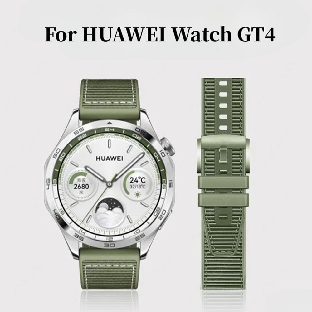 (Only Strap) for Huawei strap GT4/3/2 46mm/Pro Watch 4 Silicone Sticker Nylon Wristband Glory Sports Wristband