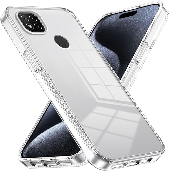 Phone Case For Xiaomi Redmi 10A/ Redmi 9C, Hard Acrylic PC, Ultra Thin Protective Back Cover, Anti-Scratch Shock Absorbing Cover Compatible with Xiaomi Redmi 9C/10A