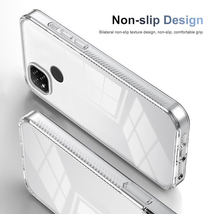 Phone Case For Xiaomi Redmi 10A/ Redmi 9C, Hard Acrylic PC, Ultra Thin Protective Back Cover, Anti-Scratch Shock Absorbing Cover Compatible with Xiaomi Redmi 9C/10A