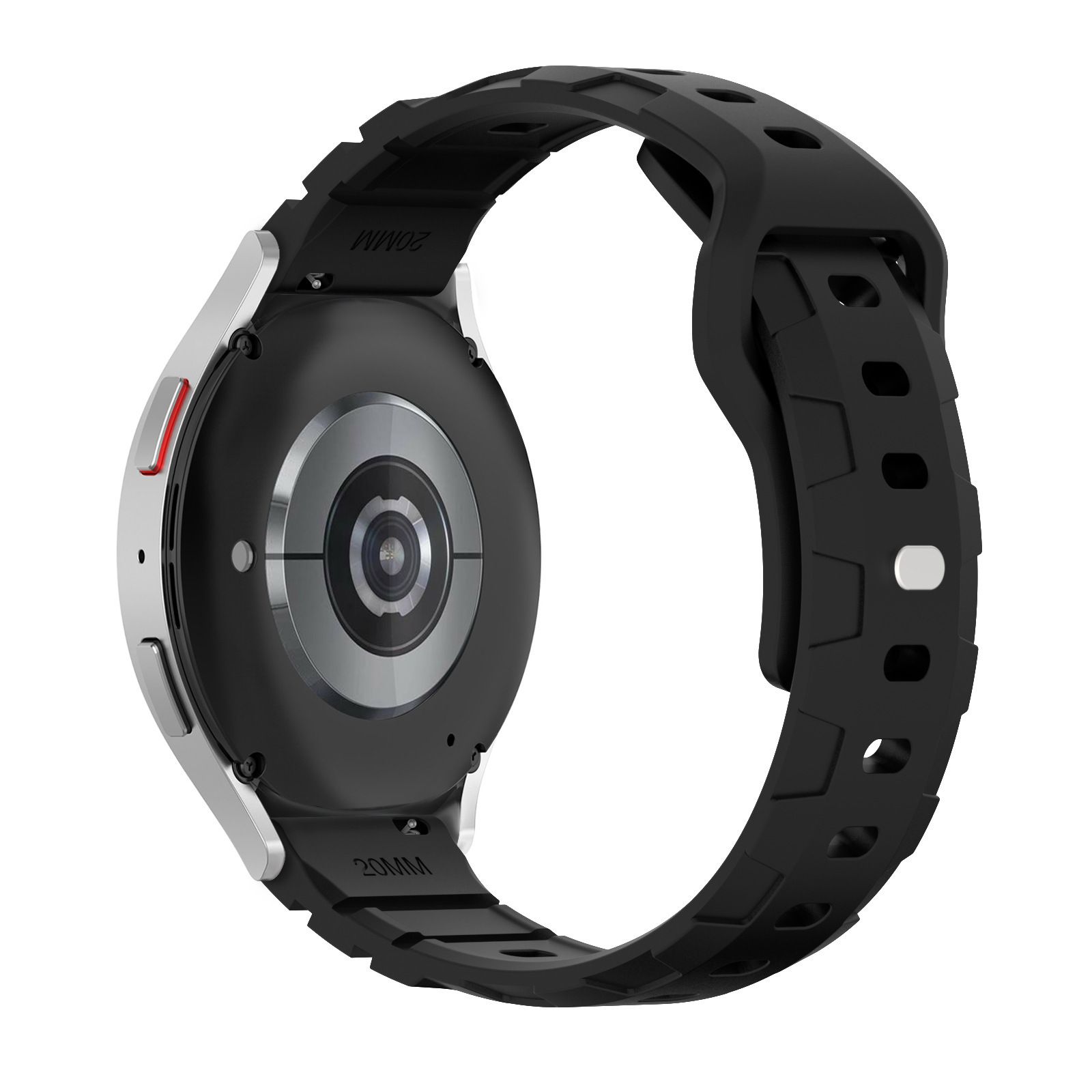 Silicone Replacement Wristband for Samsung Galaxy Watch Active2 / Huawei Watch GT4 / Garmin 245 646 Series (20MM/22MM) Strap