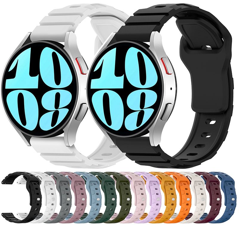Silicone Replacement Wristband for Samsung Galaxy Watch Active2 / Huawei Watch GT4 / Garmin 245 646 Series (20MM/22MM) Strap