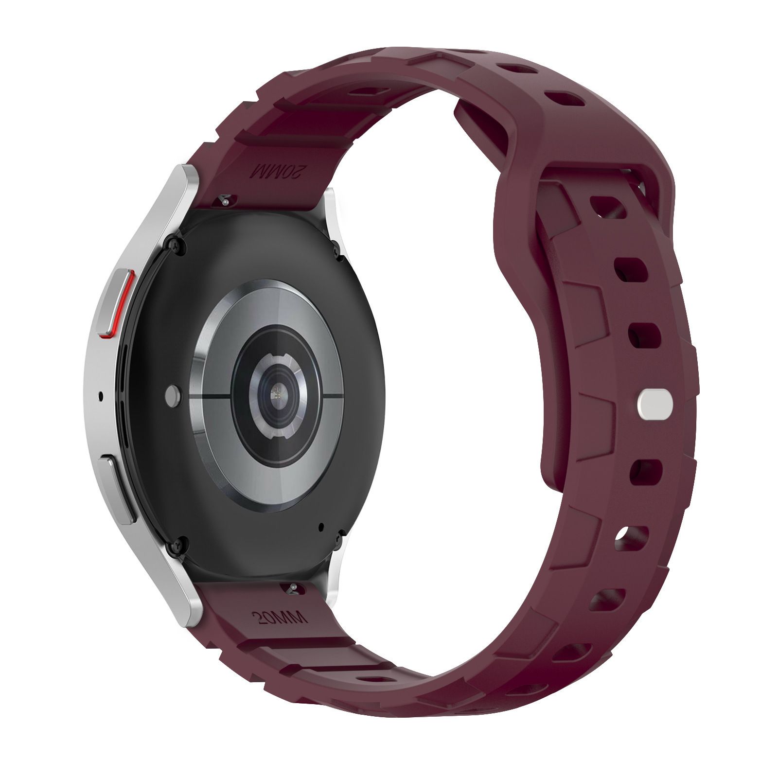 Silicone Replacement Wristband for Samsung Galaxy Watch Active2 / Huawei Watch GT4 / Garmin 245 646 Series (20MM/22MM) Strap