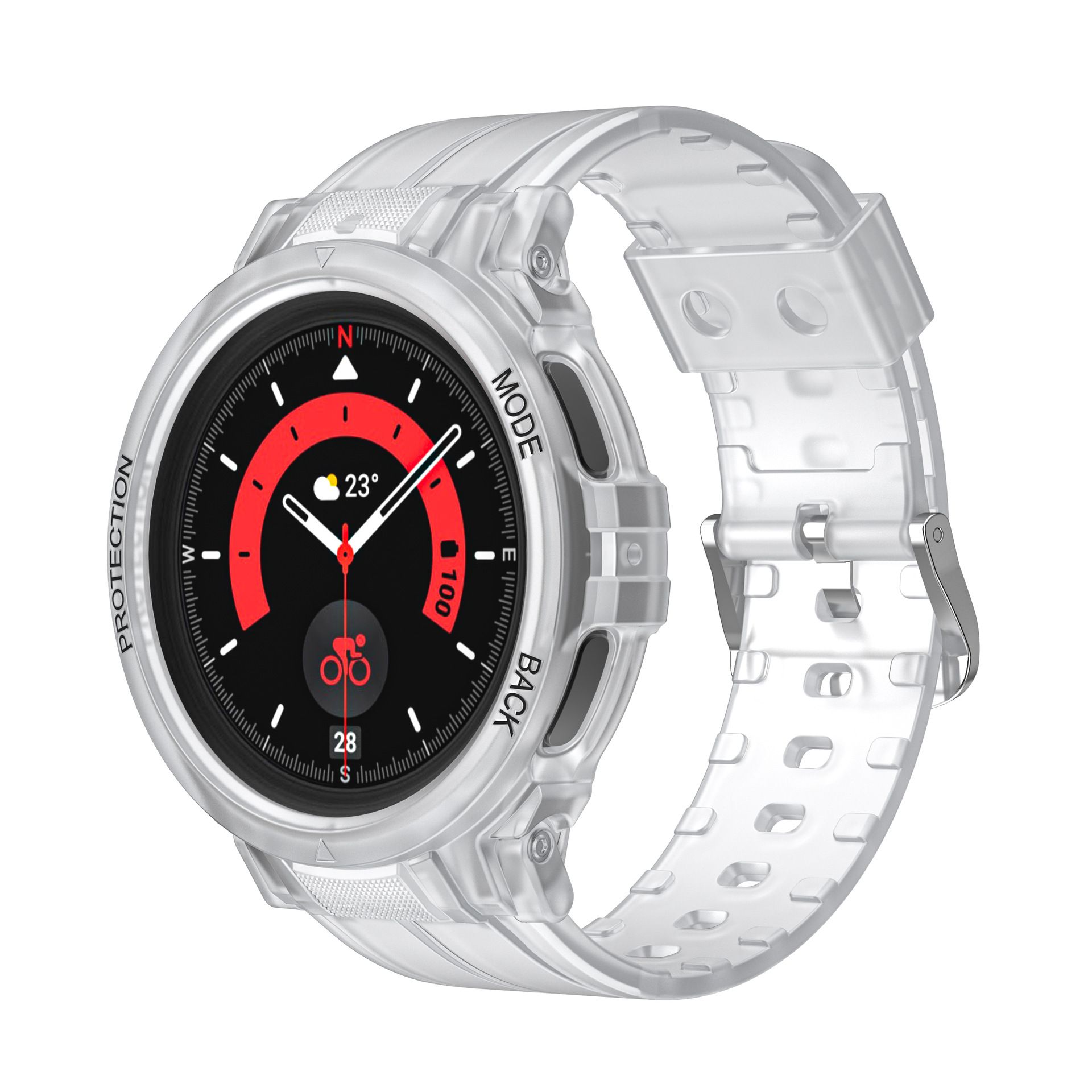 Silicone Strap for Samsung Galaxy Watch5 / Watch4 (40MM)/(44MM)