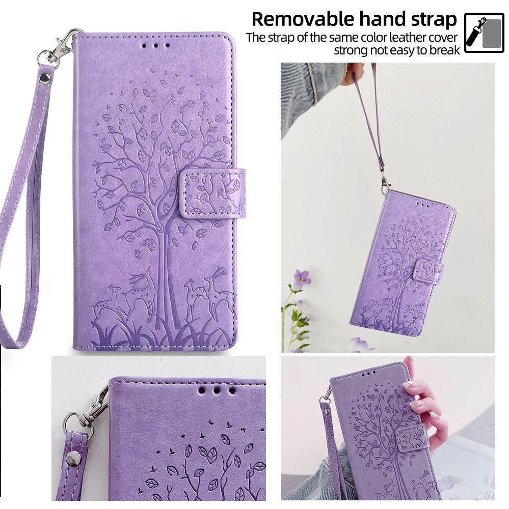 Wallet Leather Cover For Huawei Pura 70 Pro/ Pura 70 Pro+ , Magnetic Closure with Hand Strap
