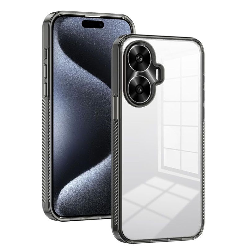 Phone Case For OPPO Realme C55, Hard Acrylic PC, Ultra Thin Protective Back Cover, Anti-Scratch Shock Absorbing Cover Compatible with Realme C55