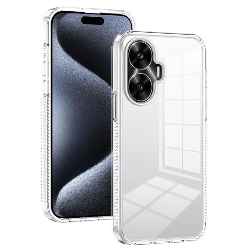 Phone Case For OPPO Realme C55, Hard Acrylic PC, Ultra Thin Protective Back Cover, Anti-Scratch Shock Absorbing Cover Compatible with Realme C55