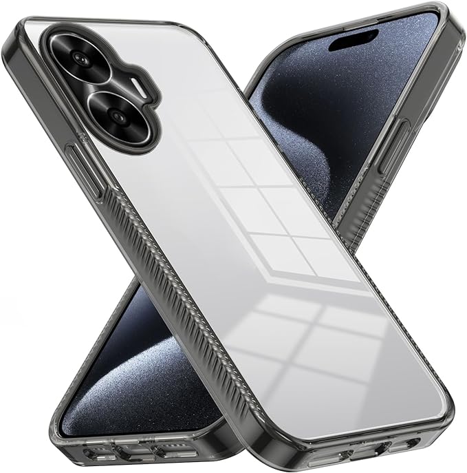 Phone Case For OPPO Realme C55, Hard Acrylic PC, Ultra Thin Protective Back Cover, Anti-Scratch Shock Absorbing Cover Compatible with Realme C55