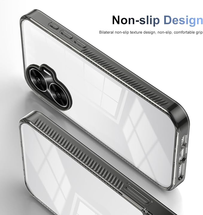 Phone Case For OPPO Realme C55, Hard Acrylic PC, Ultra Thin Protective Back Cover, Anti-Scratch Shock Absorbing Cover Compatible with Realme C55