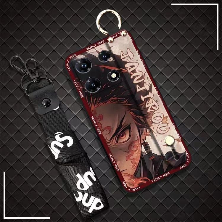 Lanyard Cover for Infinix Note 30 VIP 5G Crossbody Case with Adjustable Strap Neck Lanyard Case