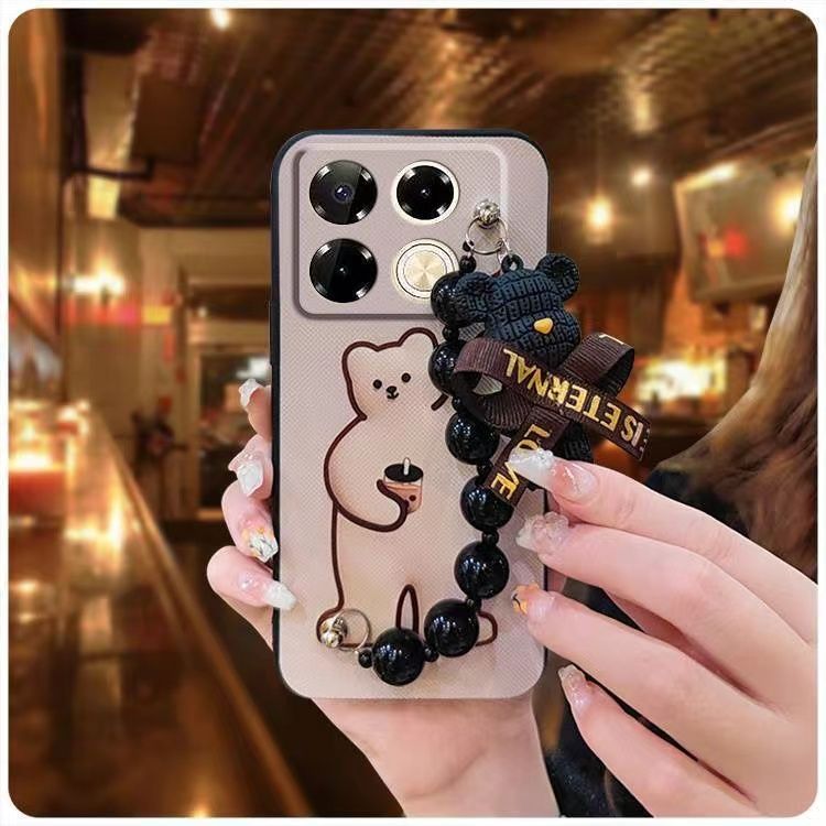 Phone Case for Infinix Note 40 Pro/Note 40 Pro+ Silicone Cover Shockproof Bumper Cute Young Fashion Protective Case