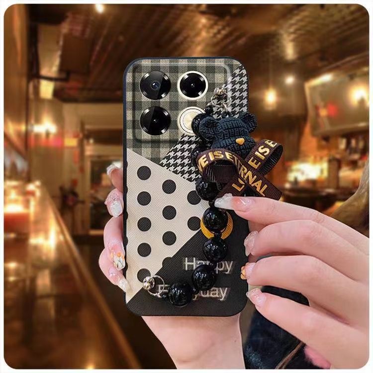 Phone Case for Infinix Note 40 Pro/Note 40 Pro+ Silicone Cover Shockproof Bumper Cute Young Fashion Protective Case