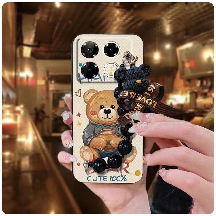 Phone Case for Infinix Note 40 Pro/Note 40 Pro+ Silicone Cover Shockproof Bumper Cute Young Fashion Protective Case