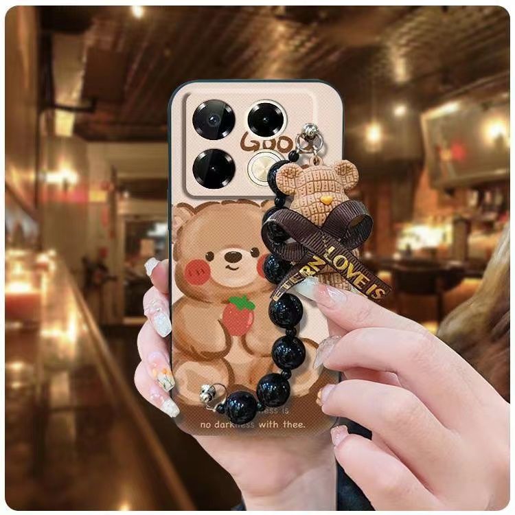 Phone Case for Infinix Note 40 Pro/Note 40 Pro+ Silicone Cover Shockproof Bumper Cute Young Fashion Protective Case