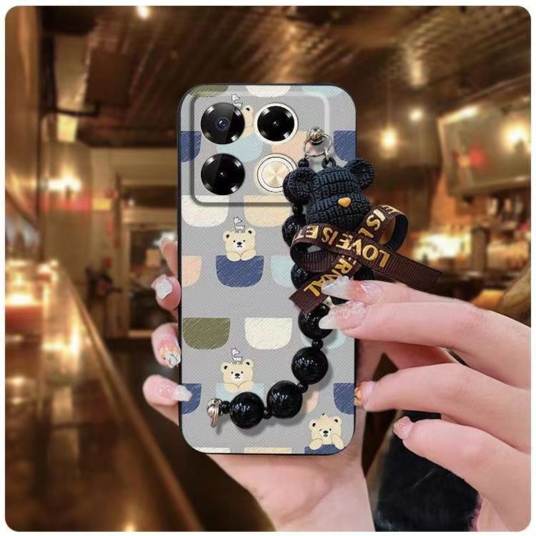 Phone Case for Infinix Note 40 Pro/Note 40 Pro+ Silicone Cover Shockproof Bumper Cute Young Fashion Protective Case