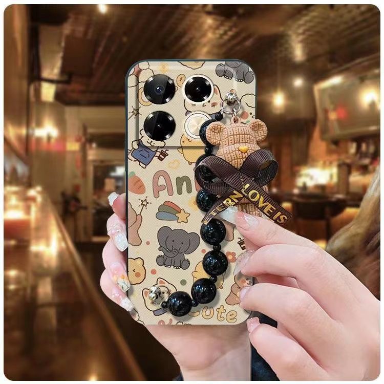 Phone Case for Infinix Note 40 Pro/Note 40 Pro+ Silicone Cover Shockproof Bumper Cute Young Fashion Protective Case