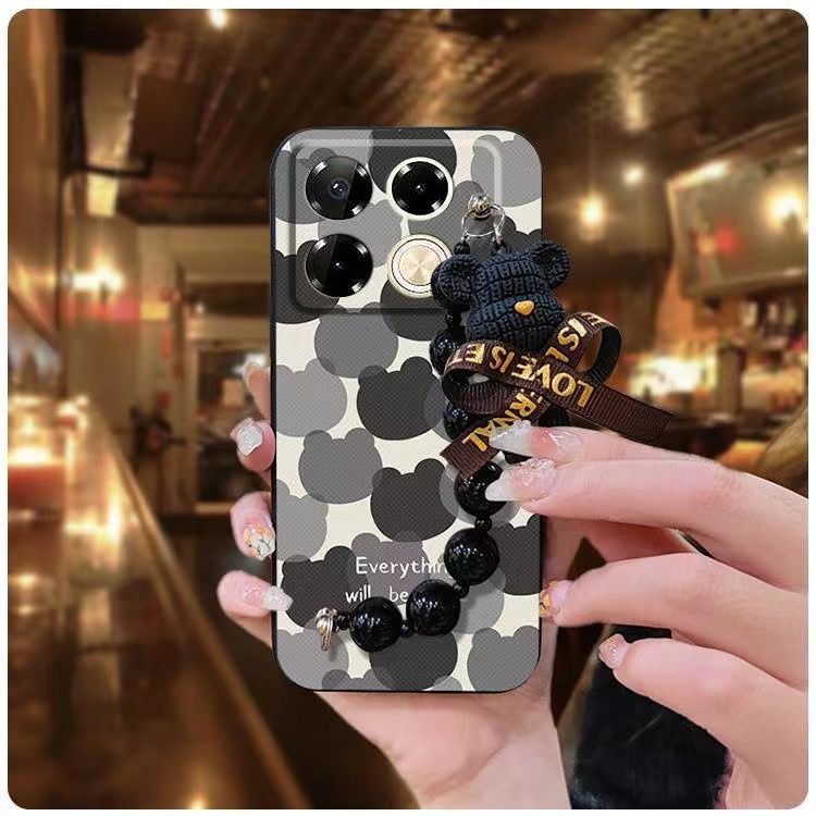 Phone Case for Infinix Note 40 Pro/Note 40 Pro+ Silicone Cover Shockproof Bumper Cute Young Fashion Protective Case