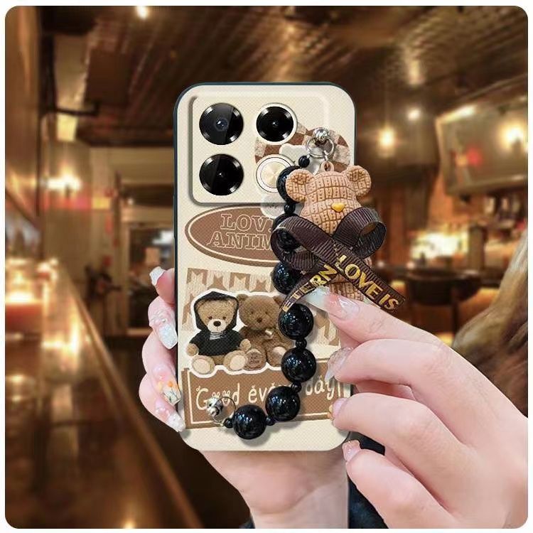 Phone Case for Infinix Note 40 Pro/Note 40 Pro+ Silicone Cover Shockproof Bumper Cute Young Fashion Protective Case