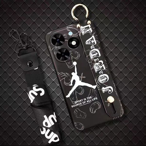 Phone Case for [ Tecno Spark 20C / Spark GO 2024/ Tecno Pop8 ] Cute Fashion Silicona Shockproof Cover with Pop Socket Stand