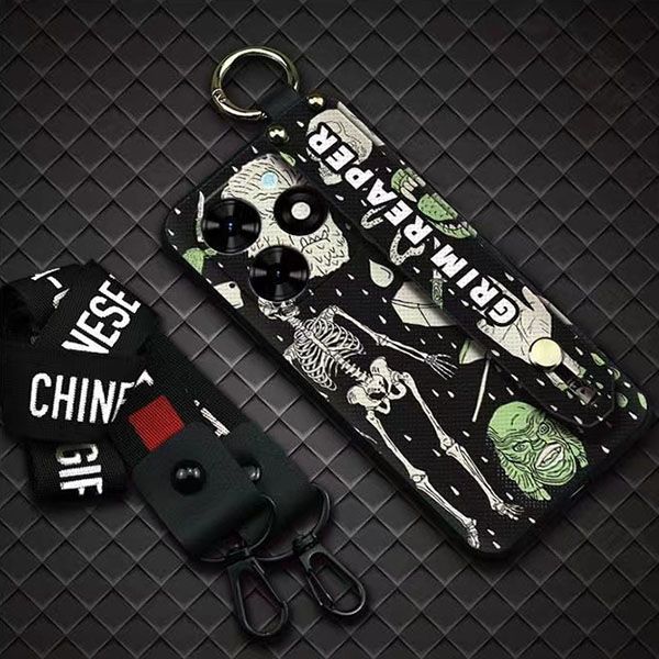 Phone Case for [ Tecno Spark 20C / Spark GO 2024/ Tecno Pop8 ] Cute Fashion Silicona Shockproof Cover with Pop Socket Stand