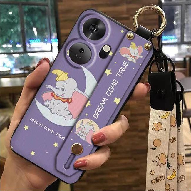 3D Cool Fashion Trendy Wristband Phone Case For itel P55+/P55 Plus Hand Strap Soft Holder Cover & Lanyard