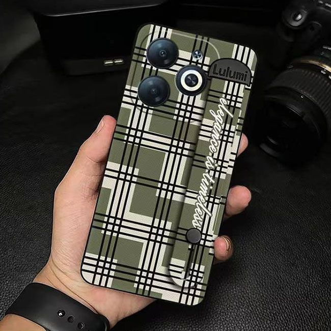 3D Cool Fashion Trendy Wristband Phone Case For itel P55 -4G Hand Strap Soft Holder Cover