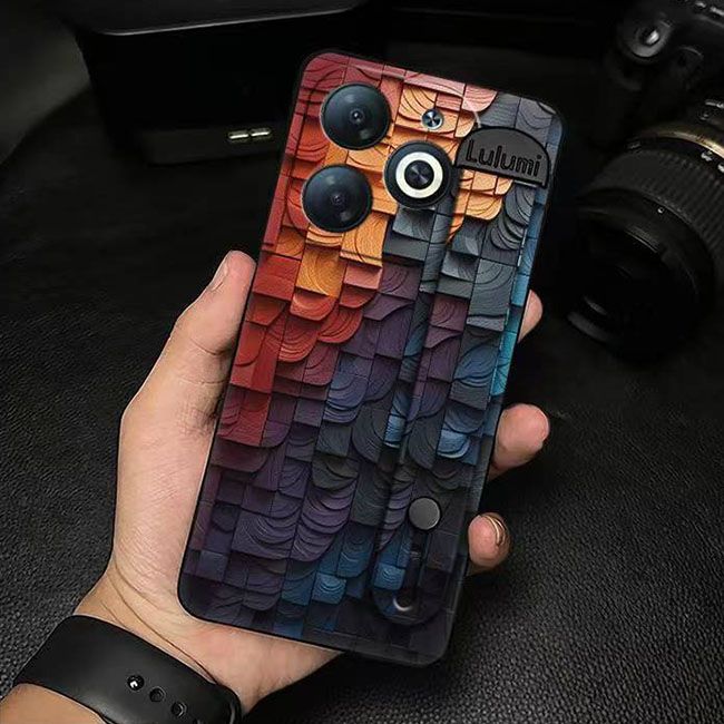 3D Cool Fashion Trendy Wristband Phone Case For itel P55 -4G Hand Strap Soft Holder Cover