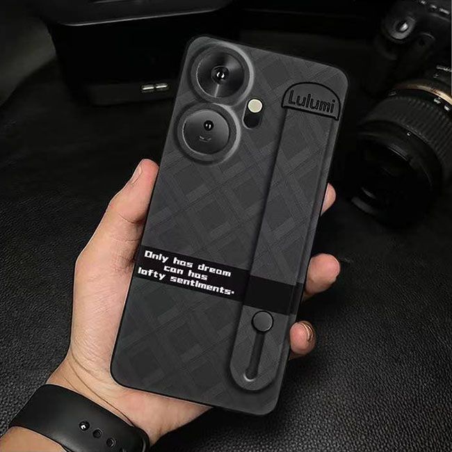 3D Cool Fashion Trendy Wristband Phone Case For itel P55+/P55 Plus Hand Strap Soft Holder Cover