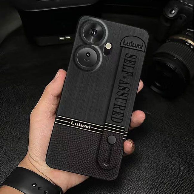 3D Cool Fashion Trendy Wristband Phone Case For itel P55+/P55 Plus Hand Strap Soft Holder Cover