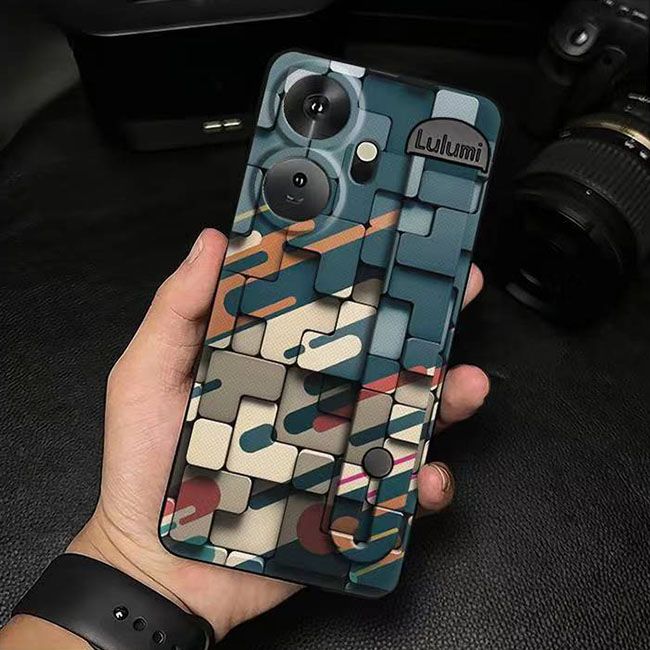 3D Cool Fashion Trendy Wristband Phone Case For itel P55+/P55 Plus Hand Strap Soft Holder Cover