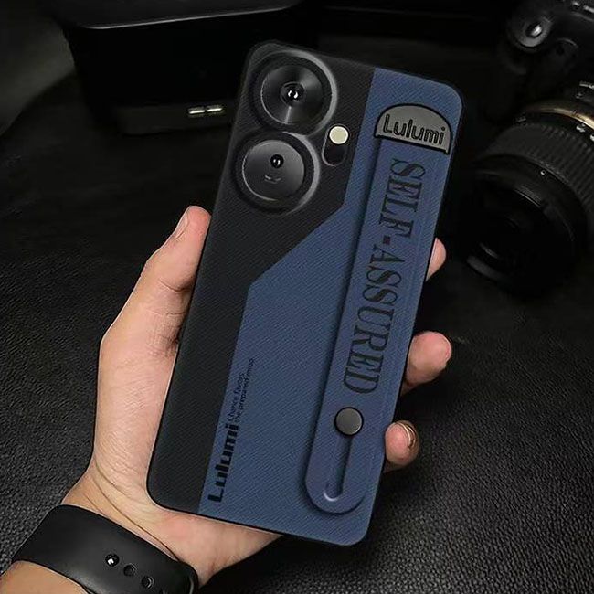 3D Cool Fashion Trendy Wristband Phone Case For itel P55+/P55 Plus Hand Strap Soft Holder Cover