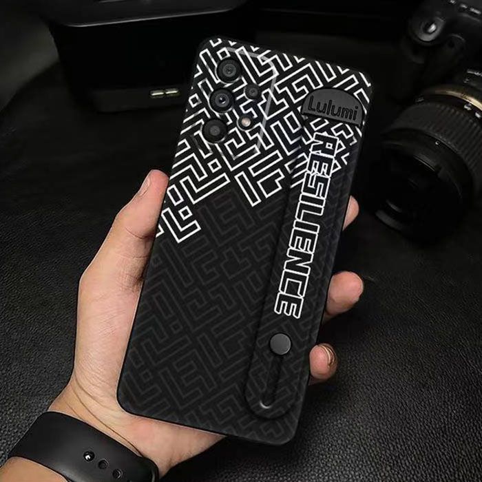 3D Cool Fashion Trendy Wristband Phone Case For Samsung Galaxy A73 A53 A33 A23 A13 A72 A52 A32 Hand Strap Soft Holder Cover