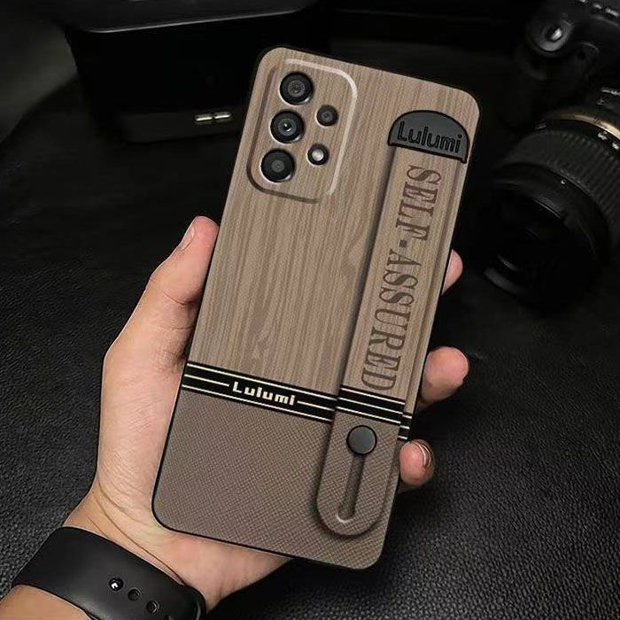 3D Cool Fashion Trendy Wristband Phone Case For Samsung Galaxy A73 A53 A33 A23 A13 A72 A52 A32 Hand Strap Soft Holder Cover