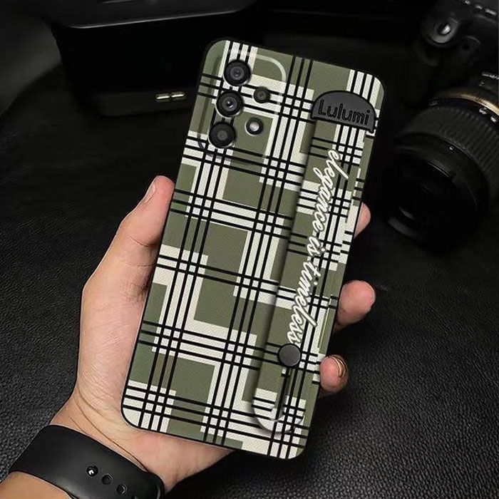 3D Cool Fashion Trendy Wristband Phone Case For Samsung Galaxy A73 A53 A33 A23 A13 A72 A52 A32 Hand Strap Soft Holder Cover