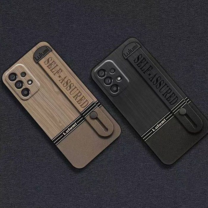 3D Cool Fashion Trendy Wristband Phone Case For Samsung Galaxy A73 A53 A33 A23 A13 A72 A52 A32 Hand Strap Soft Holder Cover