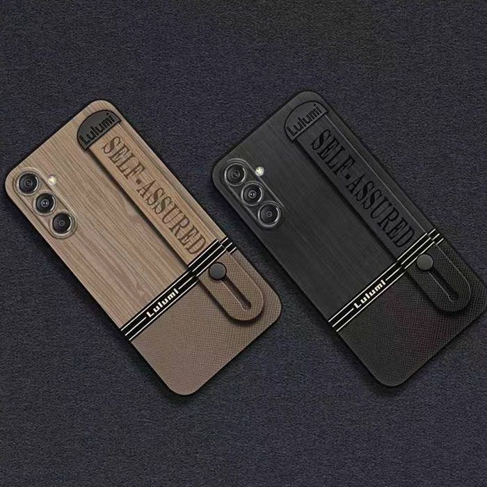 3D Cool Fashion Trendy Wristband Phone Case For Samsung Galaxy A55 A35 A25 A15 A05s A54 A34 A24 A14 A04s Hand Strap Soft Holder Cover